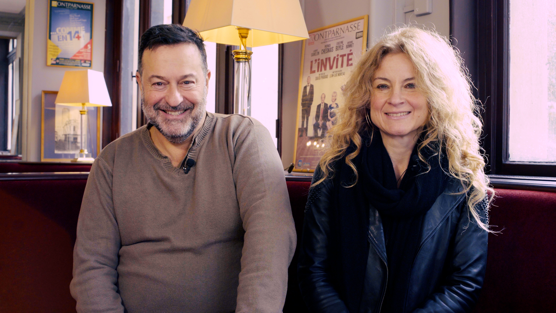 Jean-Philippe Daguerre et Charlotte Matzneff pour "La femme qui n'aimait pas Rabbi Jacob"